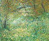Seine Canvas Paintings - Berges de la Seine au printemps 1887